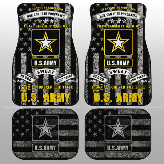 US Army Car Floor Mats Custom Car Accessories - Gearcarcover - 1