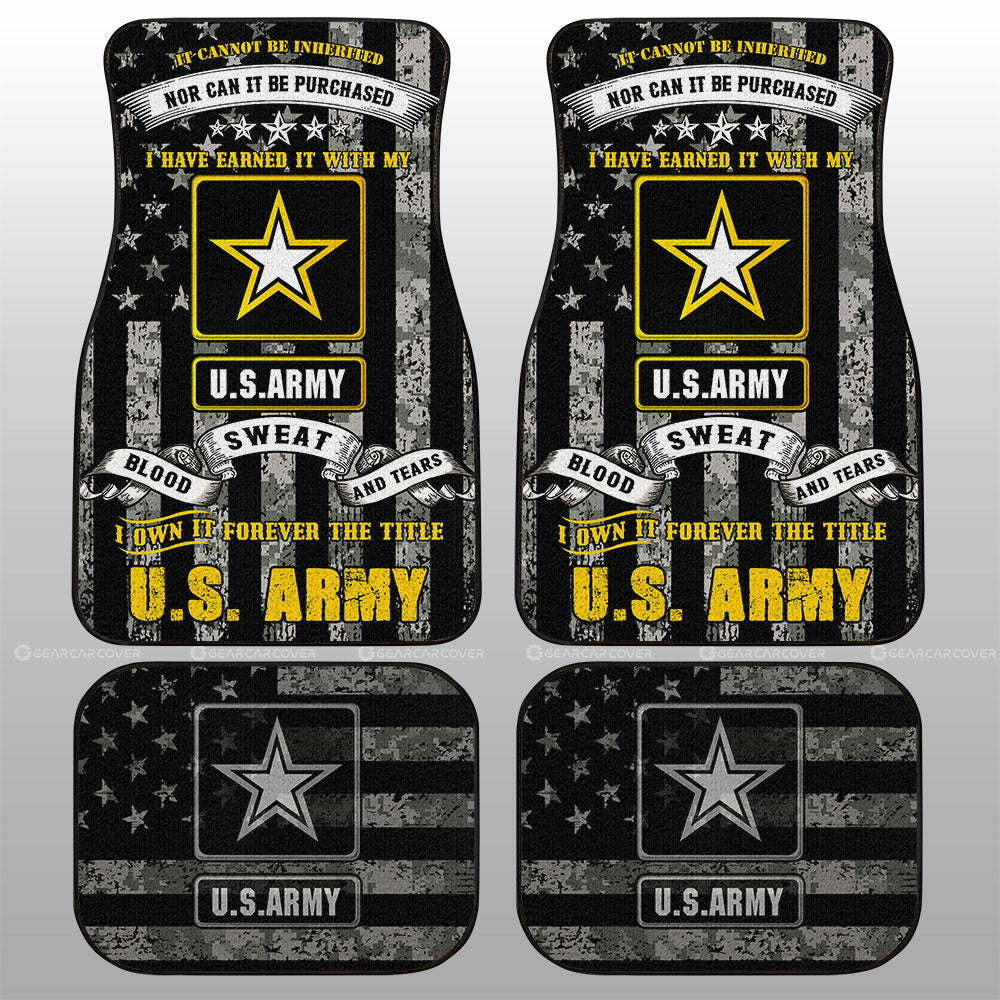 US Army Car Floor Mats Custom Car Accessories - Gearcarcover - 1