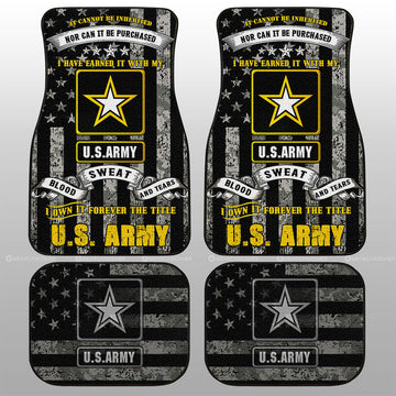 US Army Car Floor Mats Custom Car Accessories - Gearcarcover - 1