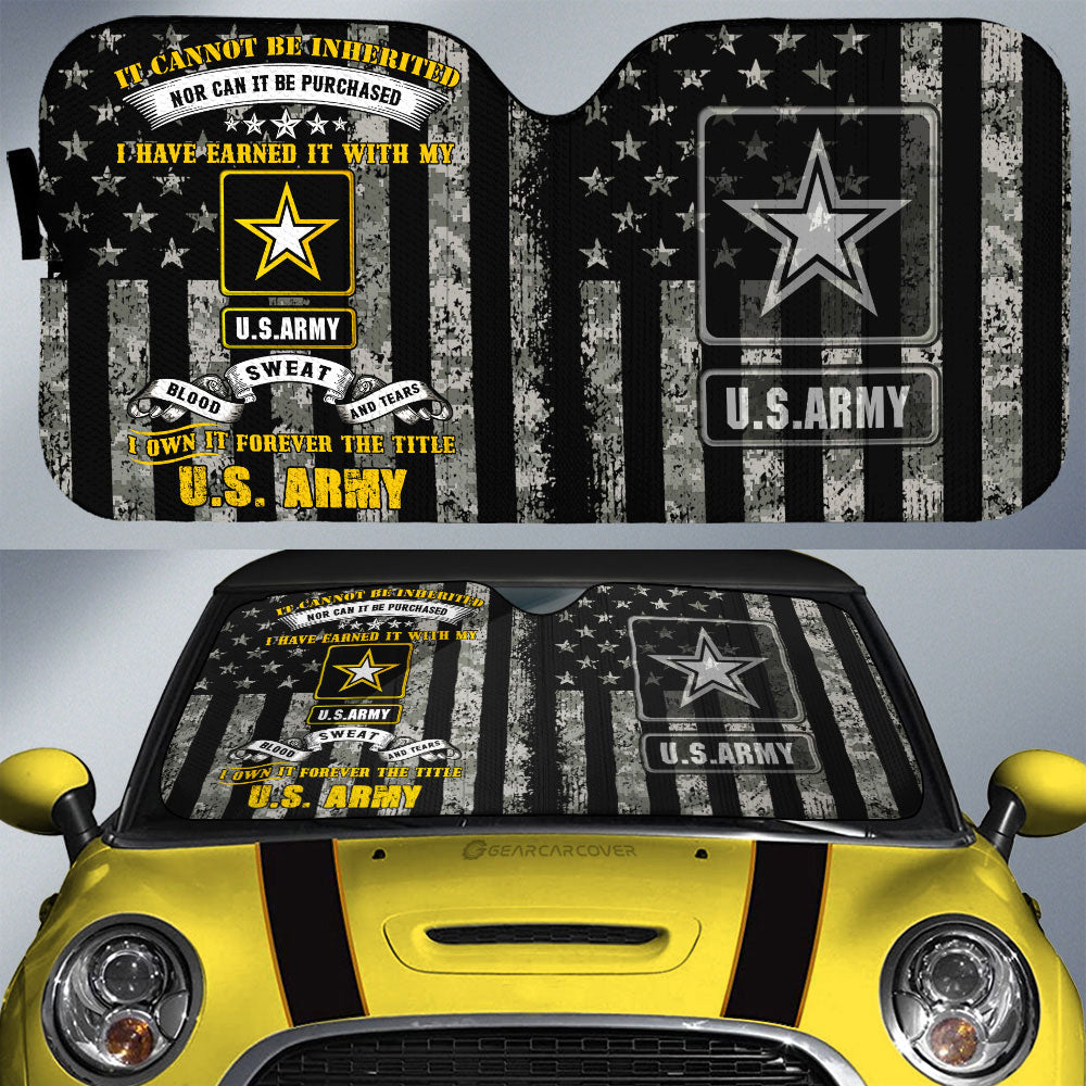 US Army Car Sunshade Custom Car Accessories - Gearcarcover - 1