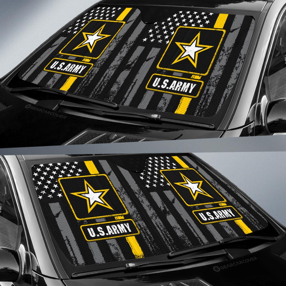 US Army Car Sunshade Custom Car Accessories - Gearcarcover - 2