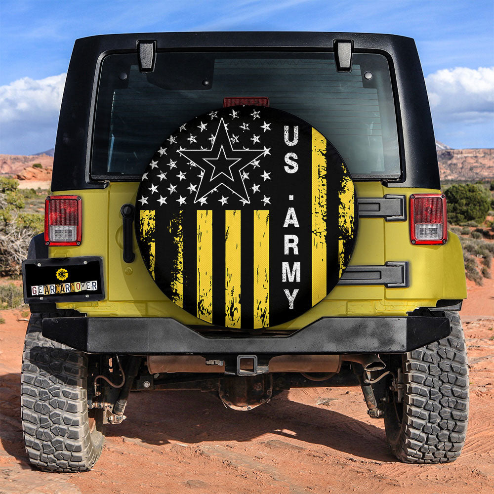 US Army Spare Tire Covers Custom Car Accessories - Gearcarcover - 2