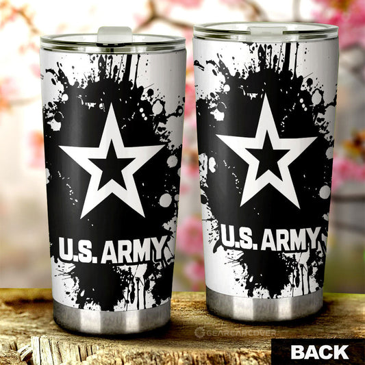 US Army Tumbler Cup Custom Car Accessories - Gearcarcover - 2