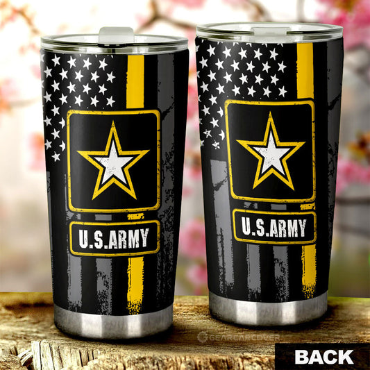 US Army Tumbler Cup Custom Car Accessories - Gearcarcover - 2