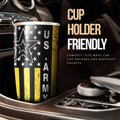 US Army Tumbler Cup Custom Car Accessories - Gearcarcover - 3