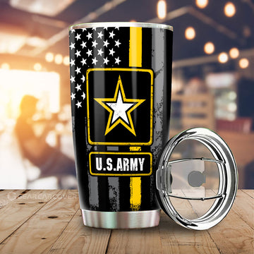 US Army Tumbler Cup Custom Car Accessories - Gearcarcover - 1