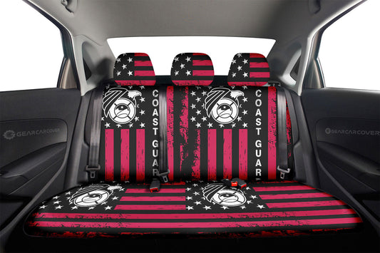 US Coast Guard Car Back Seat Covers Custom Car Accessories - Gearcarcover - 2