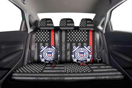 US Coast Guard Car Back Seat Covers Custom Car Accessories - Gearcarcover - 2