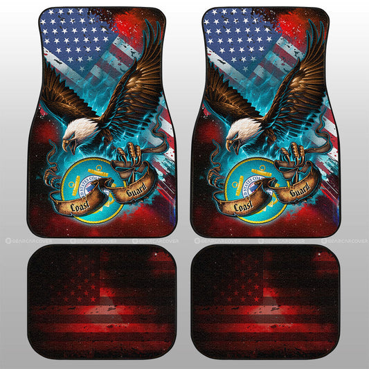 US Coast Guard Car Floor Mats Custom Car Accessories - Gearcarcover - 1