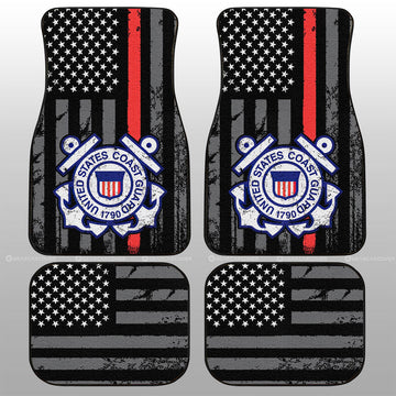 US Coast Guard Car Floor Mats Custom Car Accessories - Gearcarcover - 1