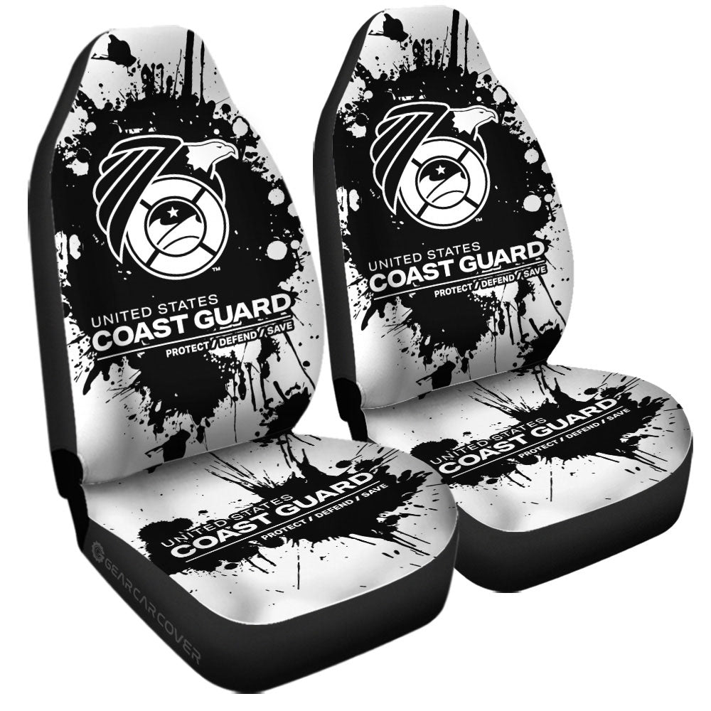US Coast Guard Car Seat Covers Custom Car Accessories - Gearcarcover - 3