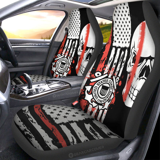 US Coast Guard Car Seat Covers Custom Car Accessories - Gearcarcover - 1