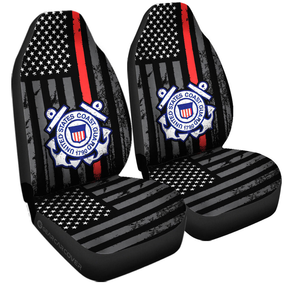 US Coast Guard Car Seat Covers Custom Car Accessories - Gearcarcover - 3