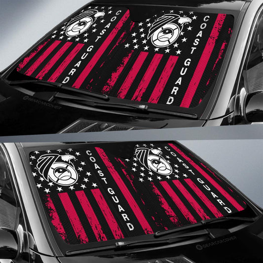 US Coast Guard Car Sunshade Custom Car Accessories - Gearcarcover - 2