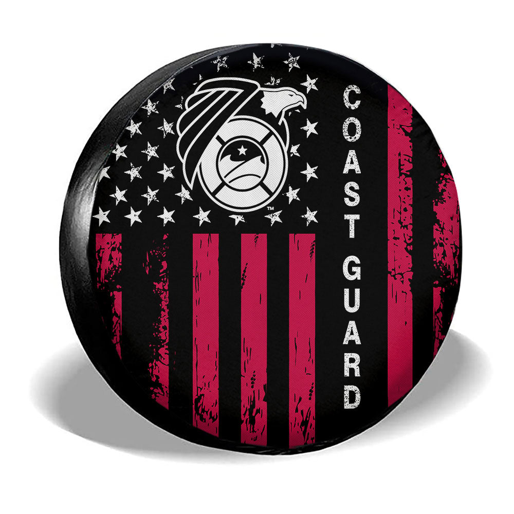 US Coast Guard Spare Tire Covers Custom Car Accessories - Gearcarcover - 3