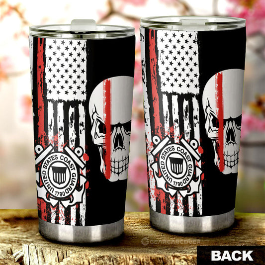 US Coast Guard Tumbler Cup Custom Car Accessories - Gearcarcover - 2