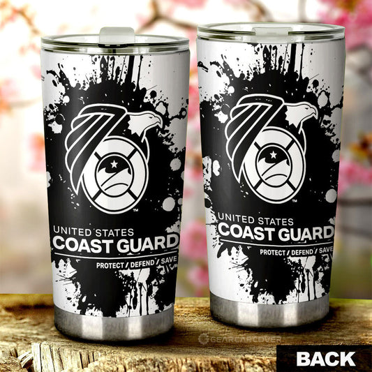 US Coast Guard Tumbler Cup Custom Car Accessories - Gearcarcover - 2