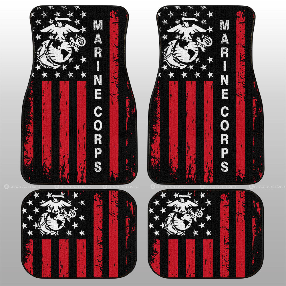 US Marine Corps Car Floor Mats Custom Car Accessories - Gearcarcover - 1