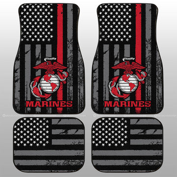 US Marine Corps Car Floor Mats Custom Car Accessories - Gearcarcover - 1