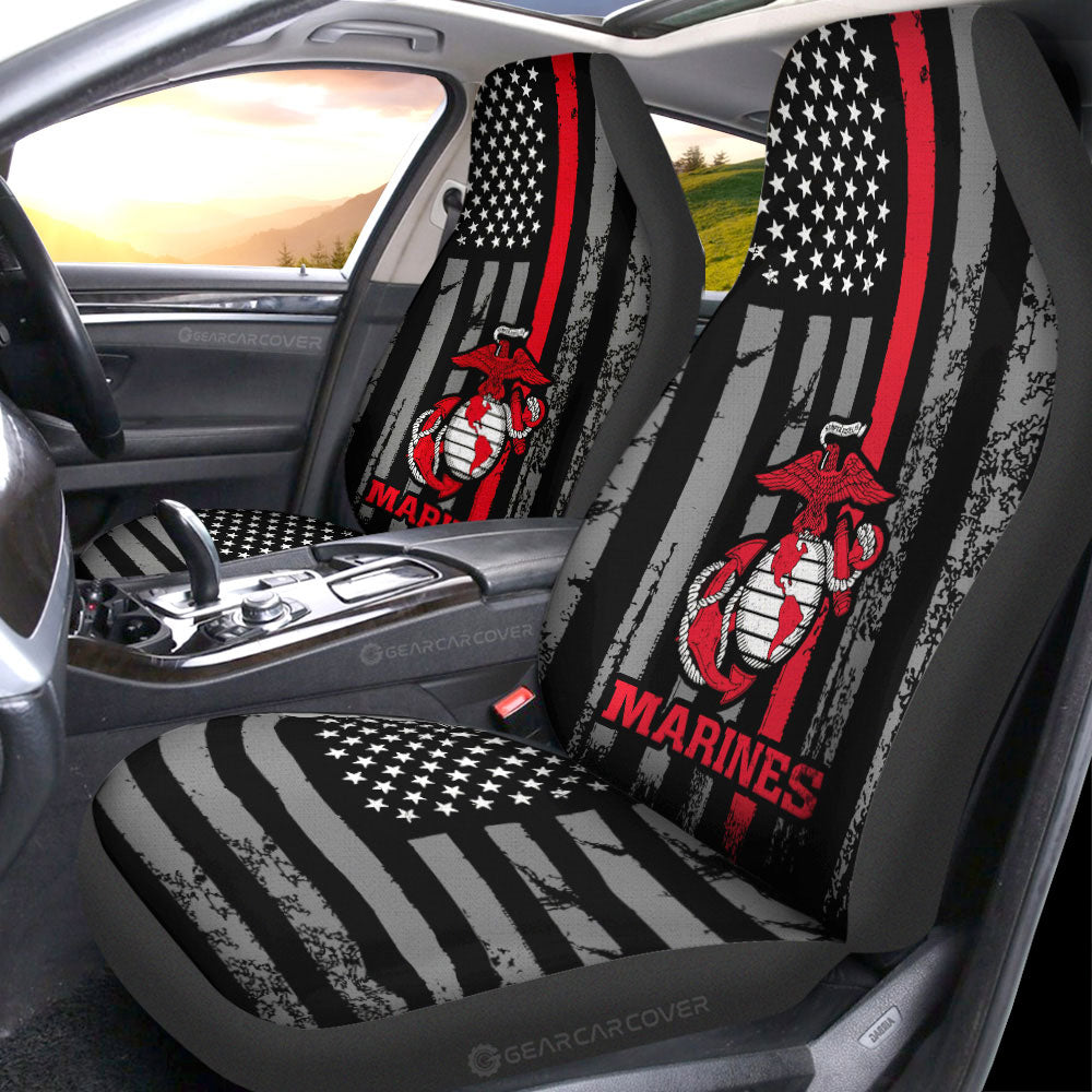US Marine Corps Car Seat Covers Custom Car Accessories - Gearcarcover - 3