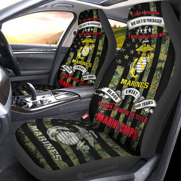 US Marine Corps Car Seat Covers Custom Car Accessories - Gearcarcover - 1