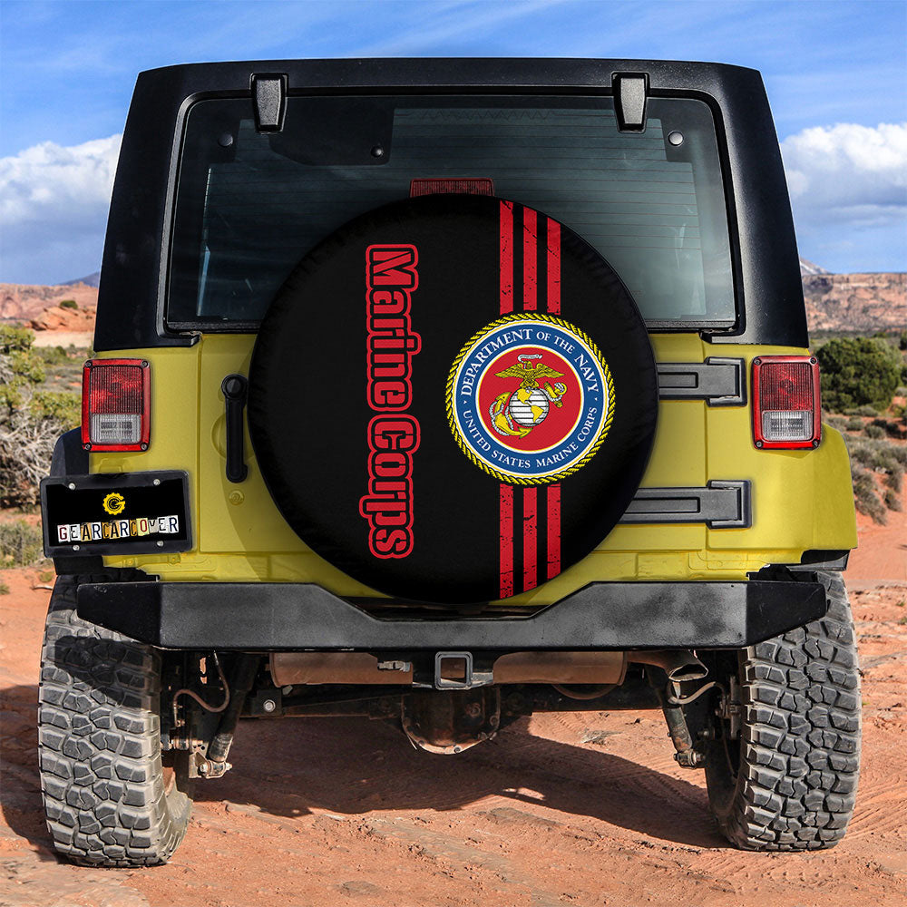 US Marine Corps Spare Tire Covers Custom Car Accessories - Gearcarcover - 2