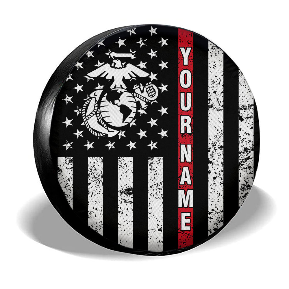 US Marine Corps Spare Tire Covers Custom Car Accessories - Gearcarcover - 3