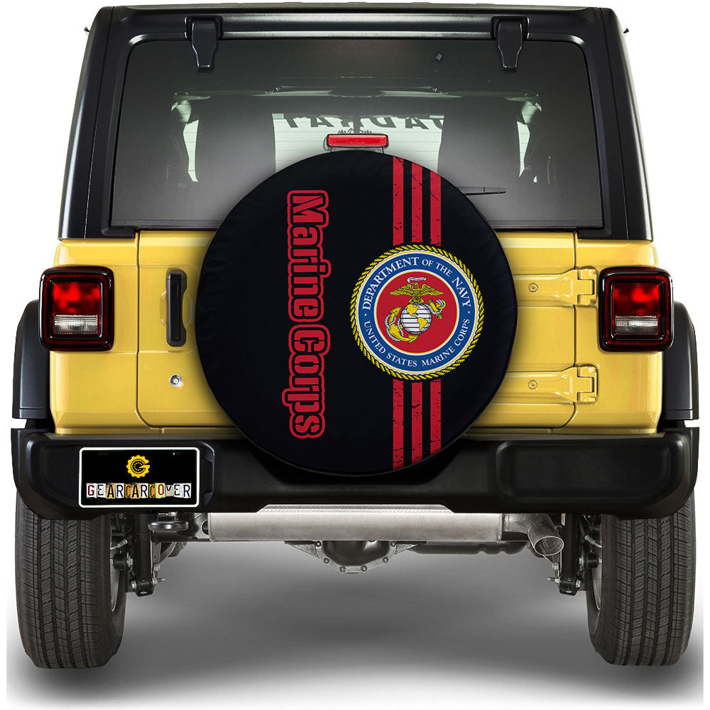 US Marine Corps Spare Tire Covers Custom Car Accessories - Gearcarcover - 1