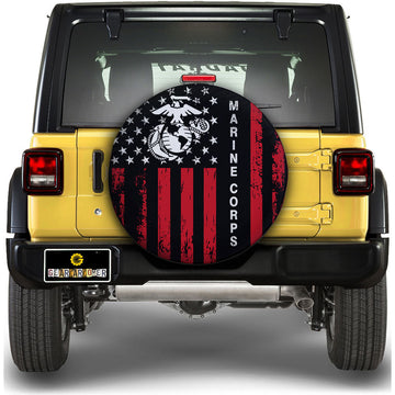 US Marine Corps Spare Tire Covers Custom Car Accessories - Gearcarcover - 1