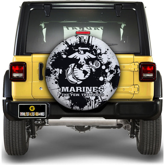 US Marine Corps Spare Tire Covers Custom Car Accessories - Gearcarcover - 1