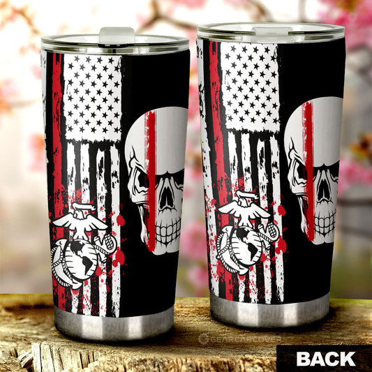 US Marine Corps Tumbler Cup Custom Car Accessories - Gearcarcover - 2