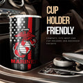 US Marine Corps Tumbler Cup Custom Car Accessories - Gearcarcover - 3