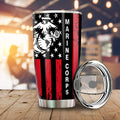 US Marine Corps Tumbler Cup Custom Car Accessories - Gearcarcover - 1