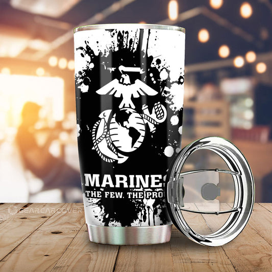 US Marine Corps Tumbler Cup Custom Car Accessories - Gearcarcover - 1