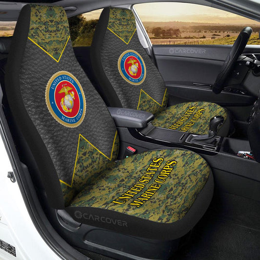 US Military Marine Corps Car Seat Covers Custom Car Accessories - Gearcarcover - 1