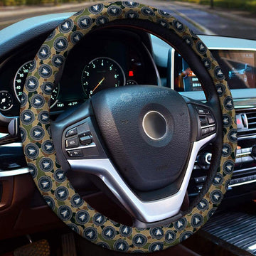 US Military Space Force Steering Wheel Cover Custom Car Accessories - Gearcarcover - 1