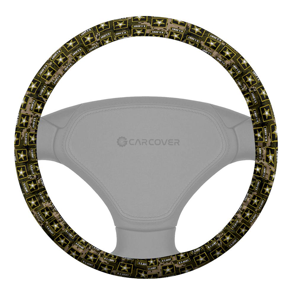 US Military Steering Wheel Cover Custom U.S Army Car Accessories - Gearcarcover - 4
