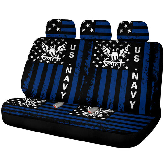 US Navy Car Back Seat Covers Custom Car Accessories - Gearcarcover - 1