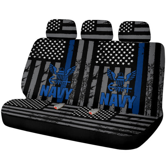 US Navy Car Back Seat Covers Custom Car Accessories - Gearcarcover - 1