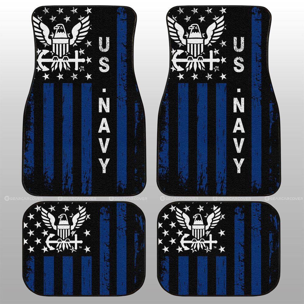 US Navy Car Floor Mats Custom Car Accessories - Gearcarcover - 1