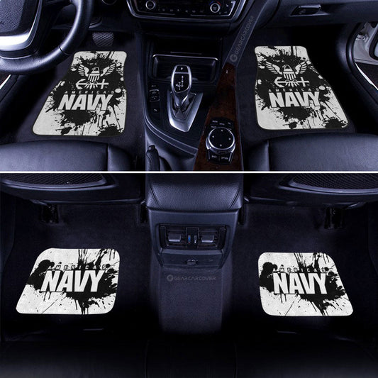 US Navy Car Floor Mats Custom Car Accessories - Gearcarcover - 2