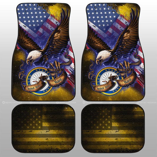 US Navy Car Floor Mats Custom Car Accessories - Gearcarcover - 1