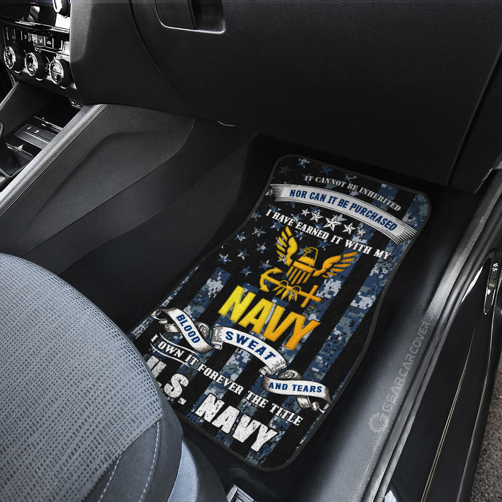 US Navy Car Floor Mats Custom Car Accessories - Gearcarcover - 3