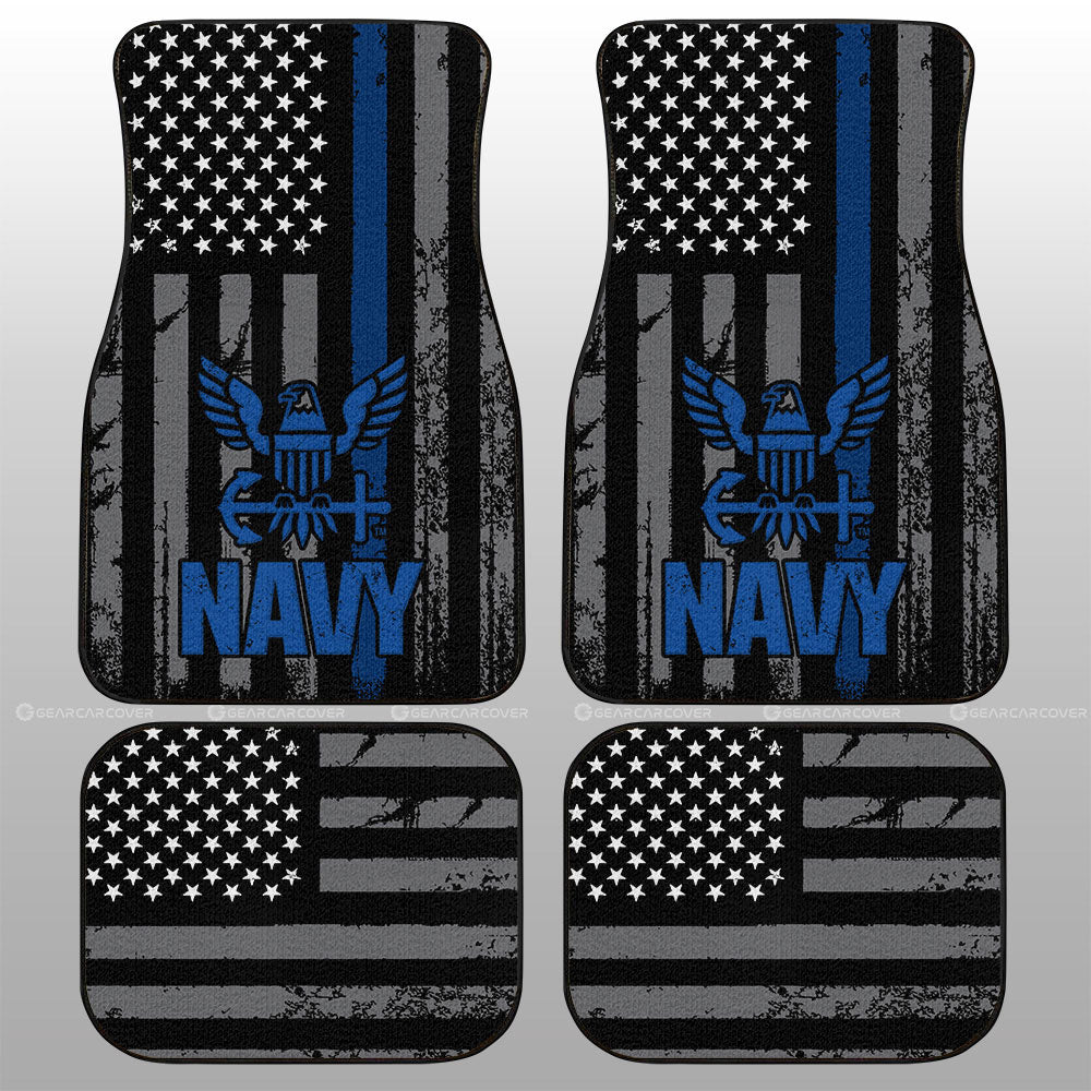 US Navy Car Floor Mats Custom Car Accessories - Gearcarcover - 1