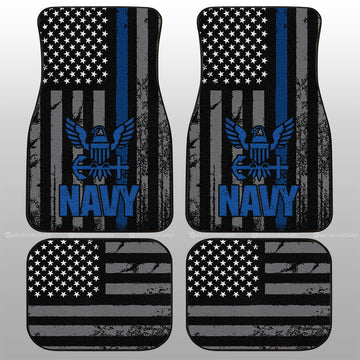 US Navy Car Floor Mats Custom Car Accessories - Gearcarcover - 1
