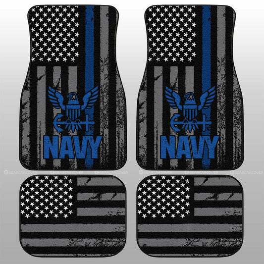 US Navy Car Floor Mats Custom Car Accessories - Gearcarcover - 1