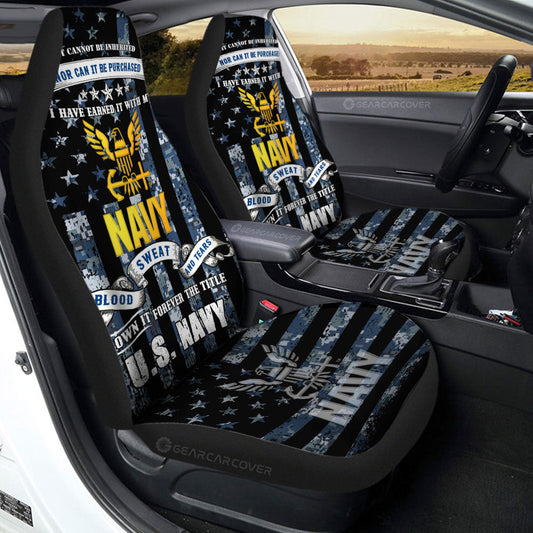 US Navy Car Seat Covers Custom Car Accessories - Gearcarcover - 2