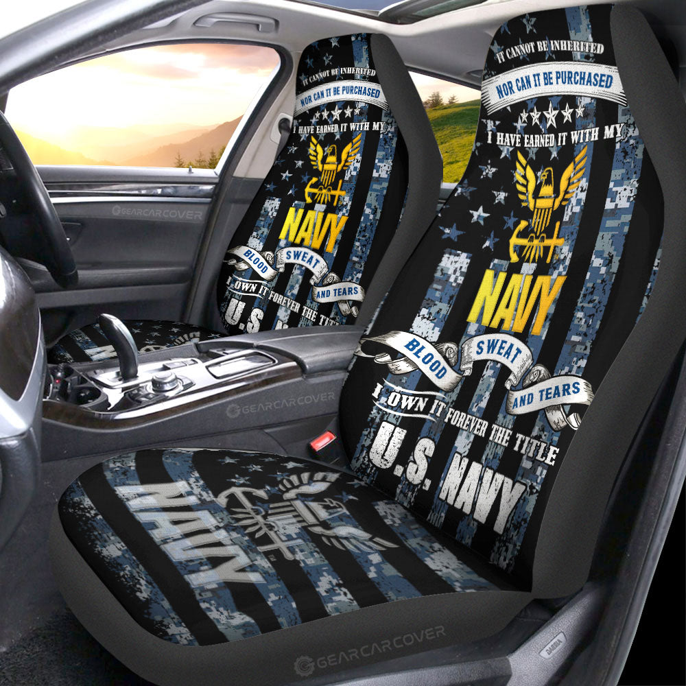 US Navy Car Seat Covers Custom Car Accessories - Gearcarcover - 1