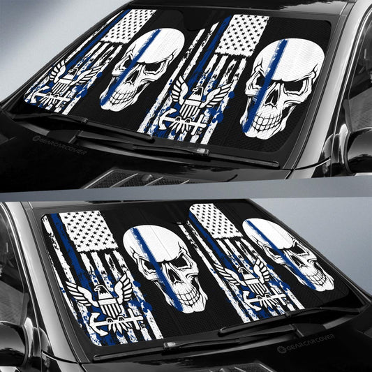 US Navy Car Sunshade Custom Car Accessories - Gearcarcover - 2