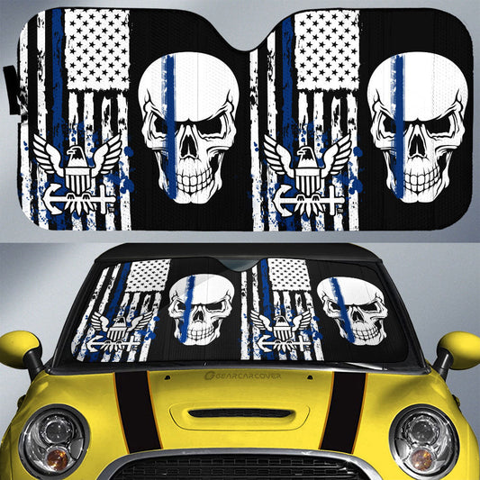 US Navy Car Sunshade Custom Car Accessories - Gearcarcover - 1